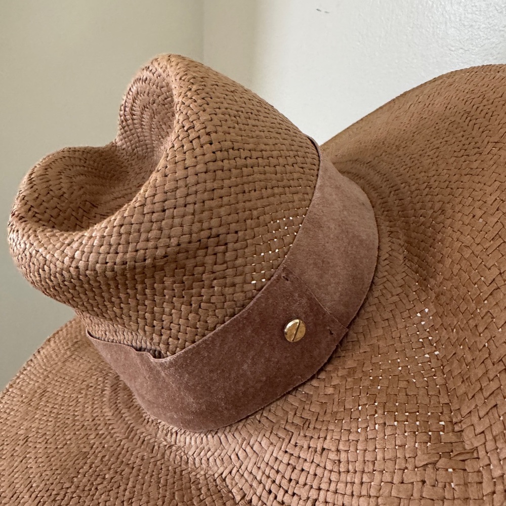 Classic Brown Fedora Hat - Picture 2 of 3